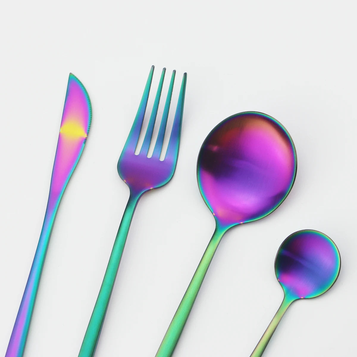 Luxe Matte Cutlery Set | 30-Piece Stainless Steel Flatware for Six