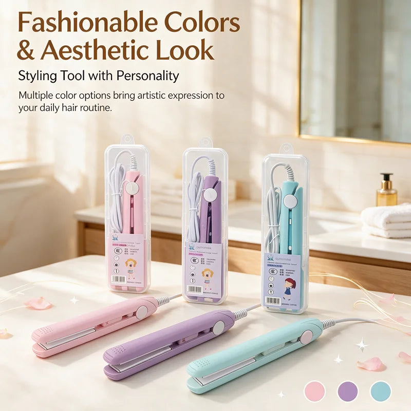 SwiftStyle 3-in-1 Hot Brush | Straightener, Curler & Comb