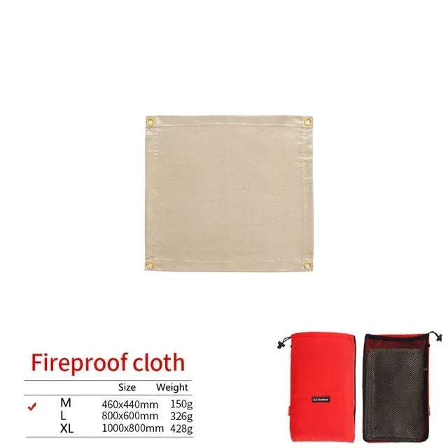 Ember Shield Fire Mat | Fireproof BBQ & Campfire Blanket