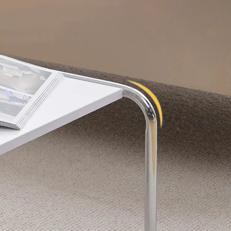 Loop Nesting Coffee Tables | Chrome Frame Minimalist Side Tables