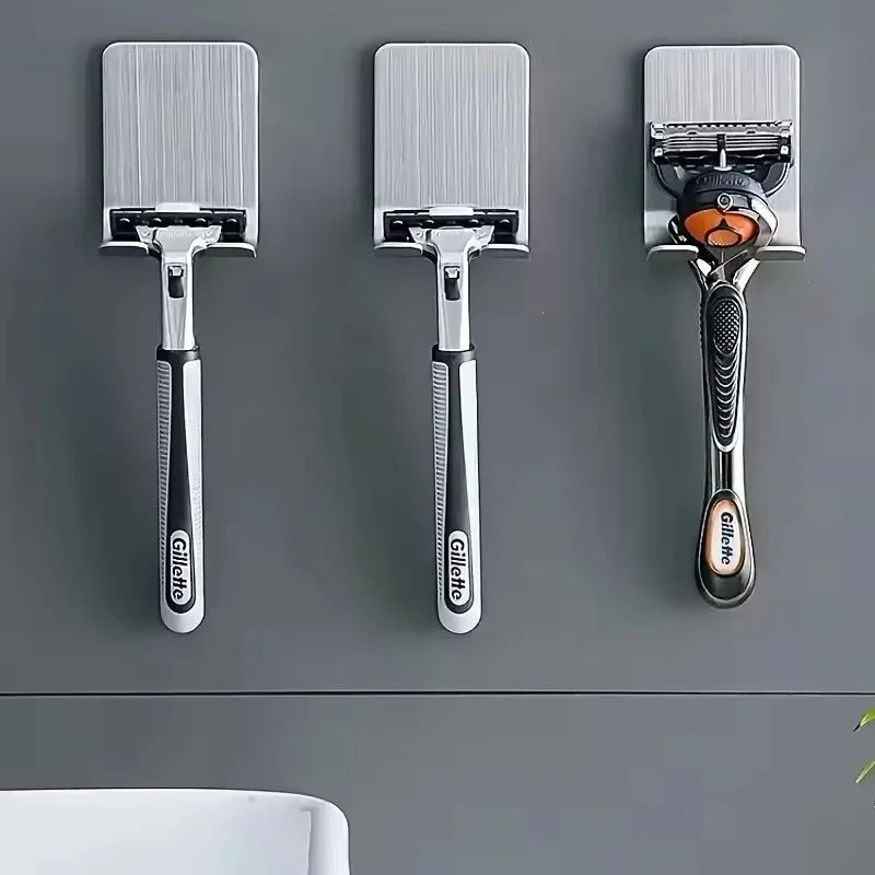 Hang Tidy Razor Holder | Adhesive Shaver Hooks, 2 Pack