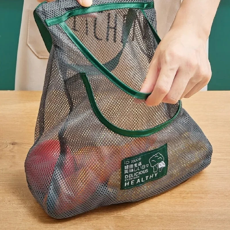 Orchard Hanging Produce Bags | Reusable Mesh Veggie Storage