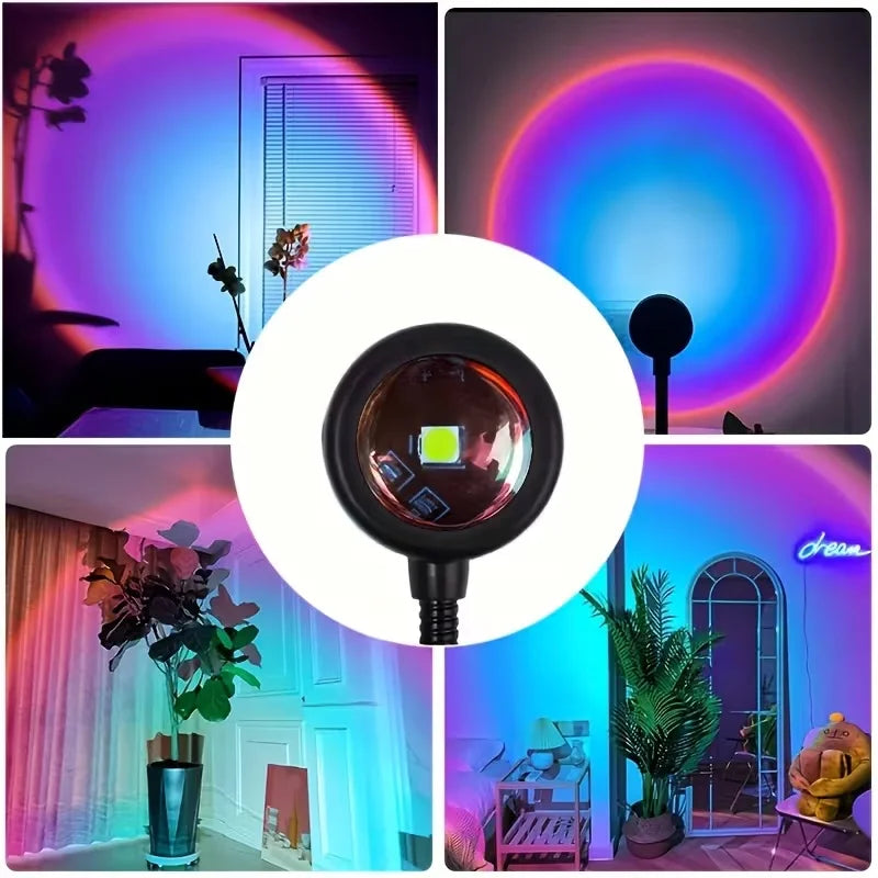 Dusk Halo Sunset Light | USB Mood Projection Lamp