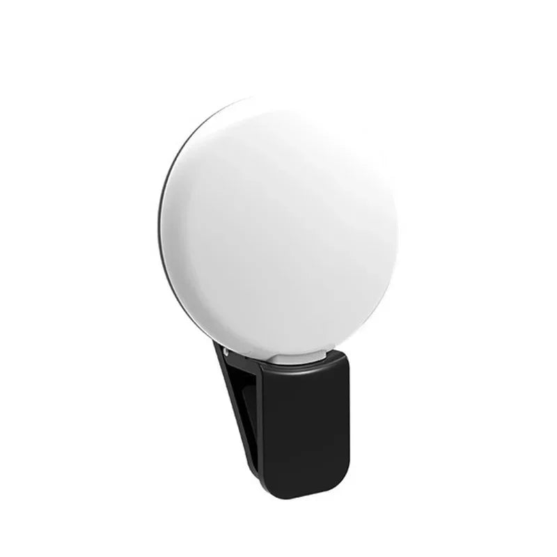 Glow Clip Selfie Ring Light | Rechargeable Phone Light