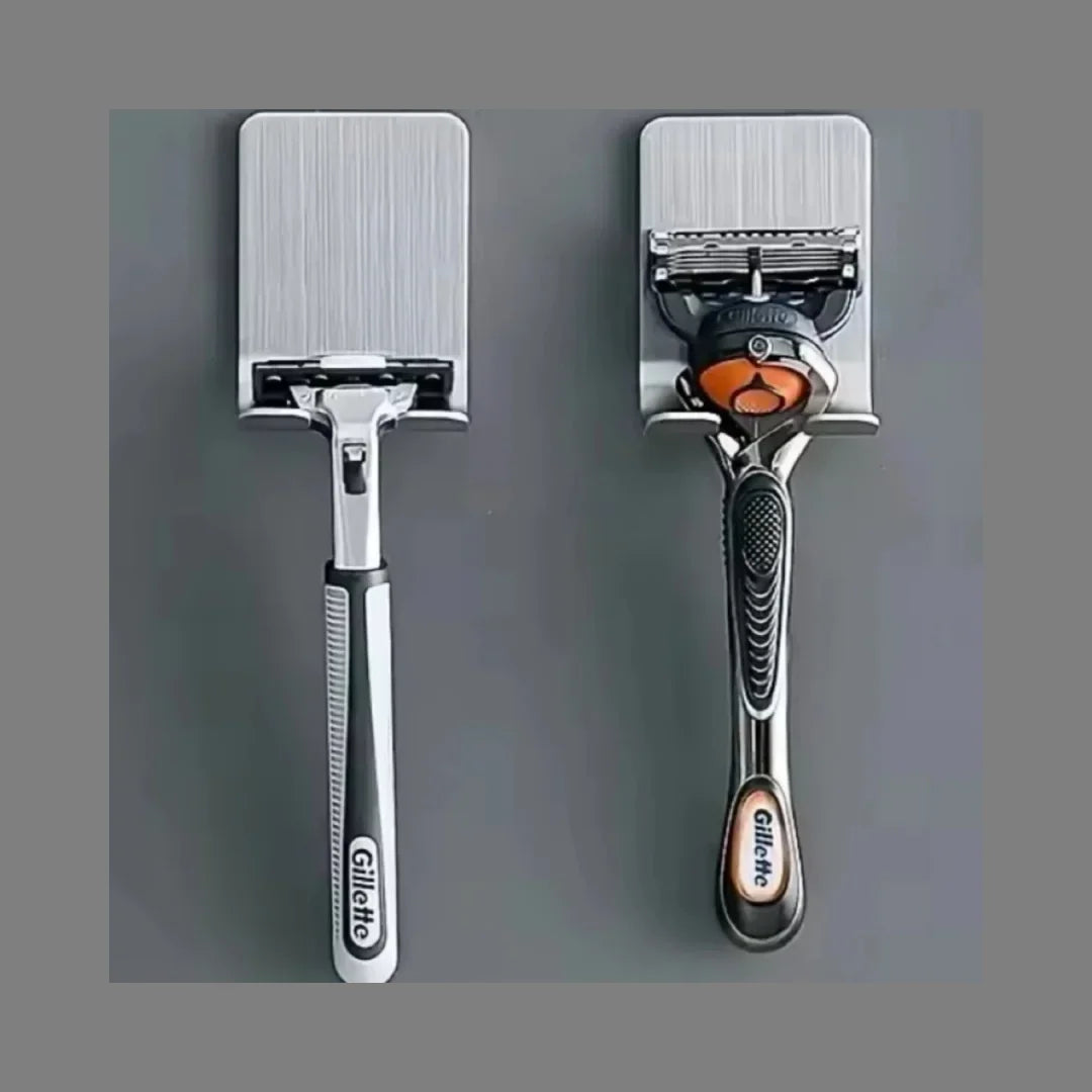 Hang Tidy Razor Holder | Adhesive Shaver Hooks, 2 Pack