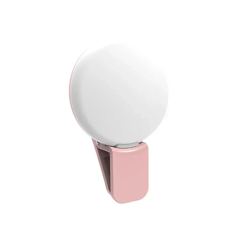 Glow Clip Selfie Ring Light | Rechargeable Phone Light