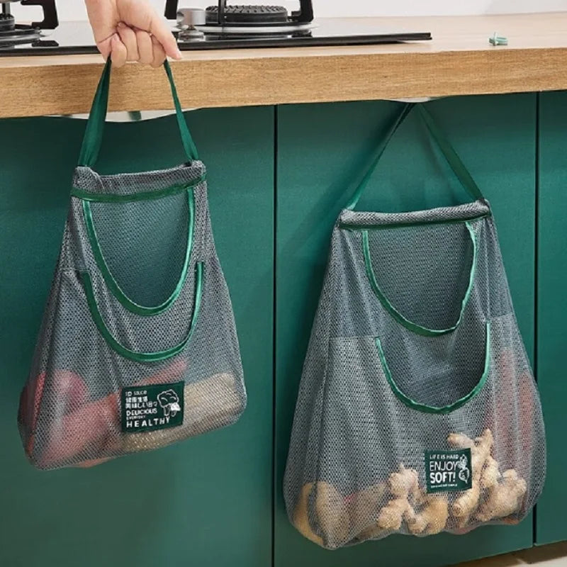 Orchard Hanging Produce Bags | Reusable Mesh Veggie Storage