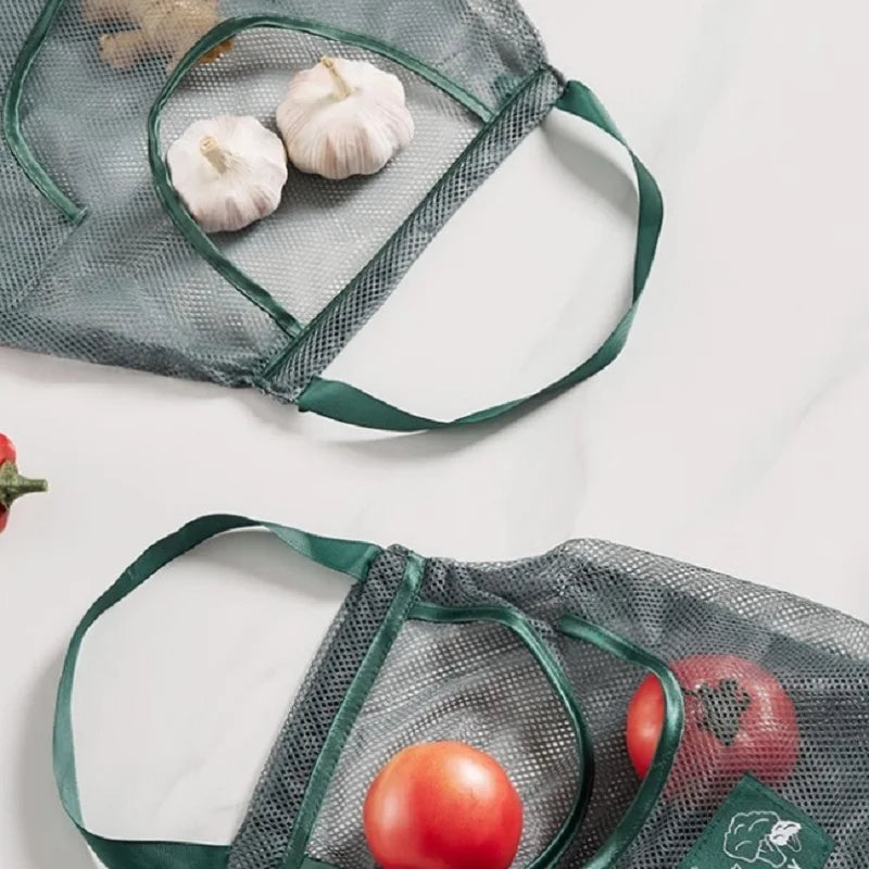 Orchard Hanging Produce Bags | Reusable Mesh Veggie Storage