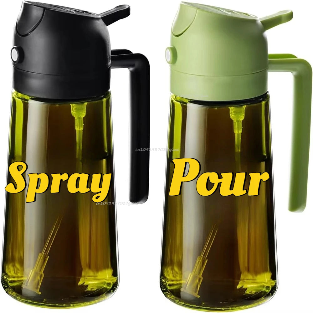 Olive Grove Oil Sprayer | 2-in-1 Spray & Pour Bottle