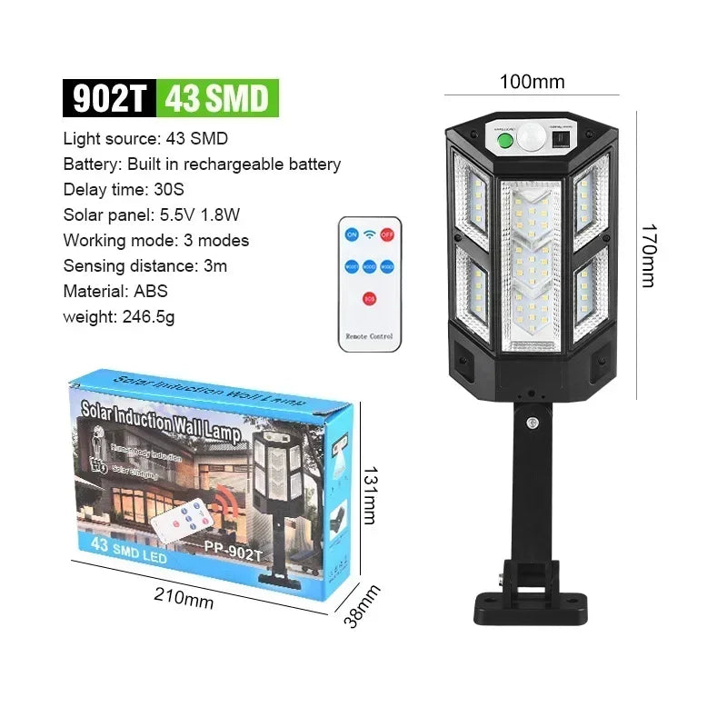 Sentry Solar Wall Lamp | Motion Sensor Outdoor Light, IP65