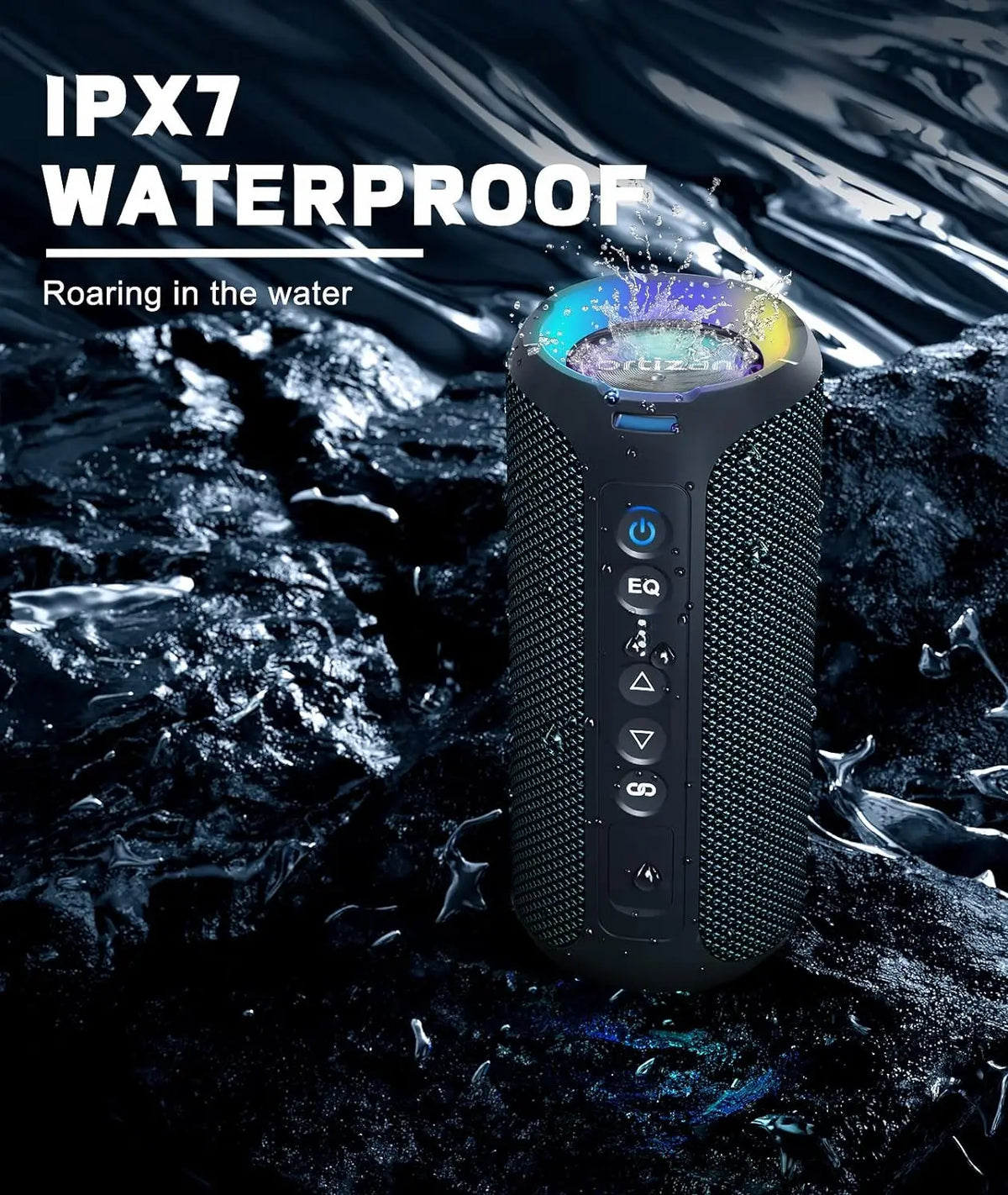 WaveBlast Speaker | 40W Waterproof Bluetooth 5.3, 30 Hrs