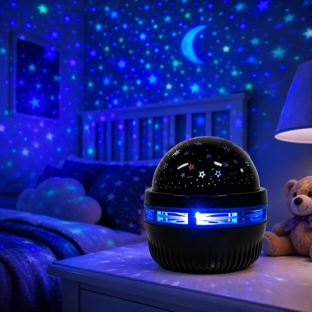 StarDome Night Projector | USB Galaxy Moon & Star Lamp