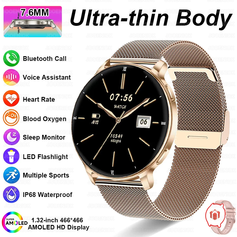 Aura AMOLED Smartwatch | Bluetooth Calling Fitness Watch