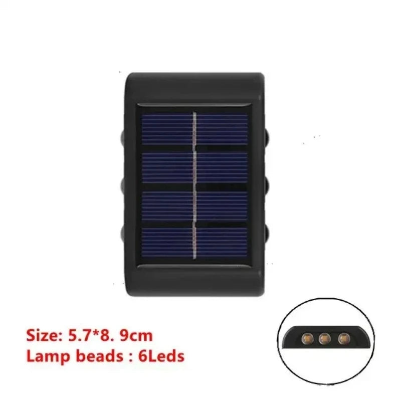 Nightwatch Solar Sensor Light | Waterproof Garden Wall Lamp