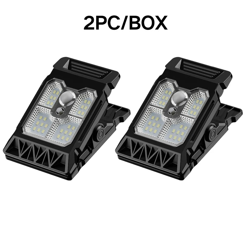 Solstice Solar Clip Lamp | Motion Sensor Garden Wall Light