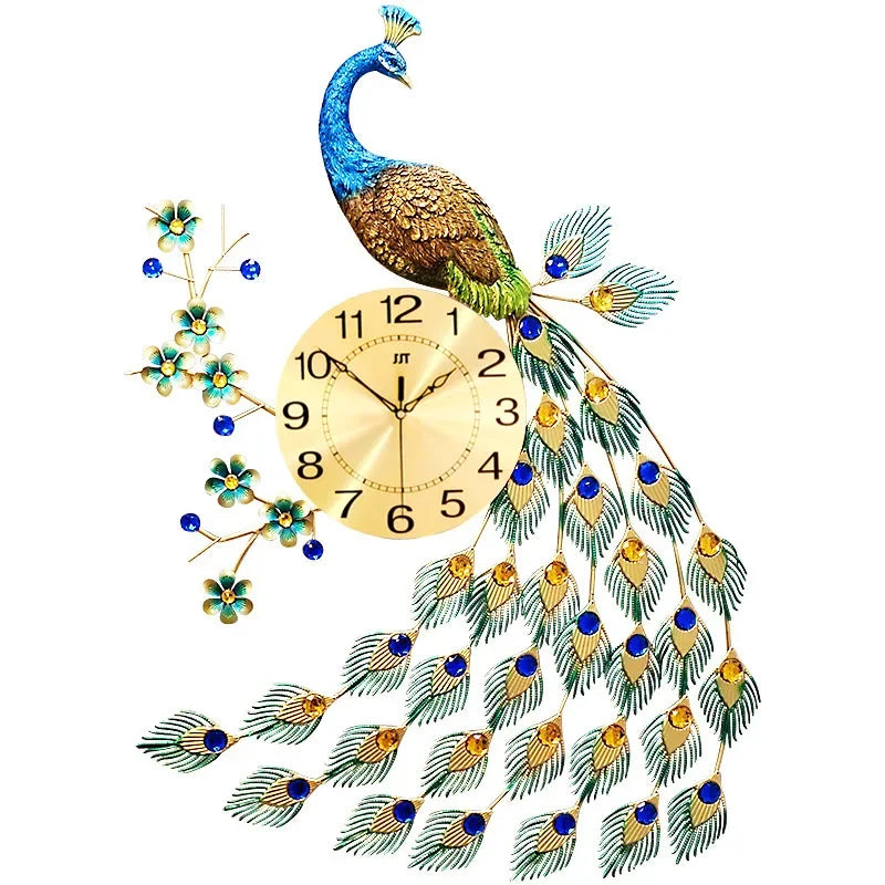 Starburst Wall Clock | Luxury Gold Silent Decorative Clock