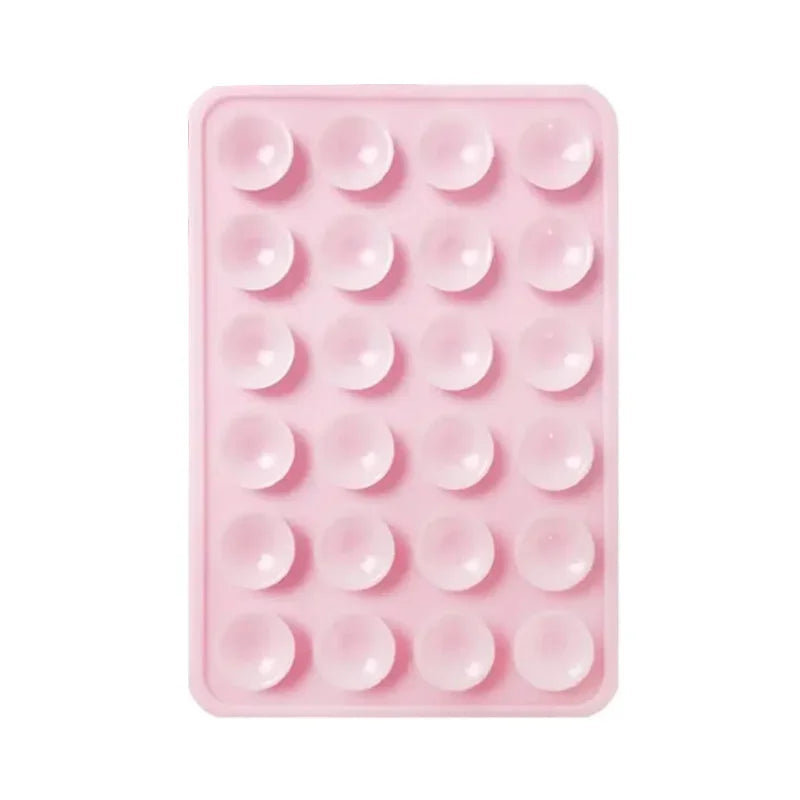 SuctionSquare Phone Holder | Silicone Suction Cup Mount