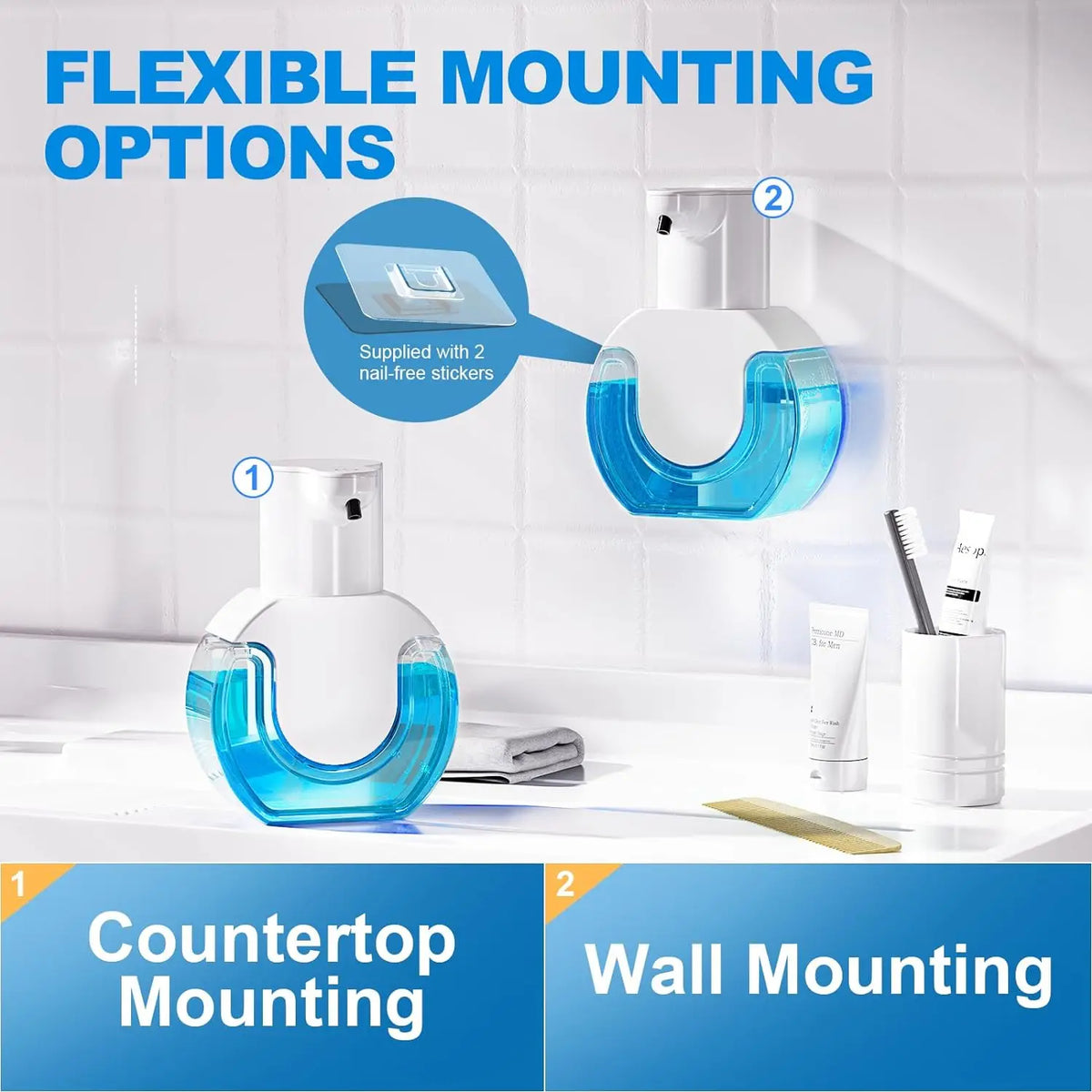 Sense Touchless Soap Dispenser | 420ml Automatic Pump, IPX5