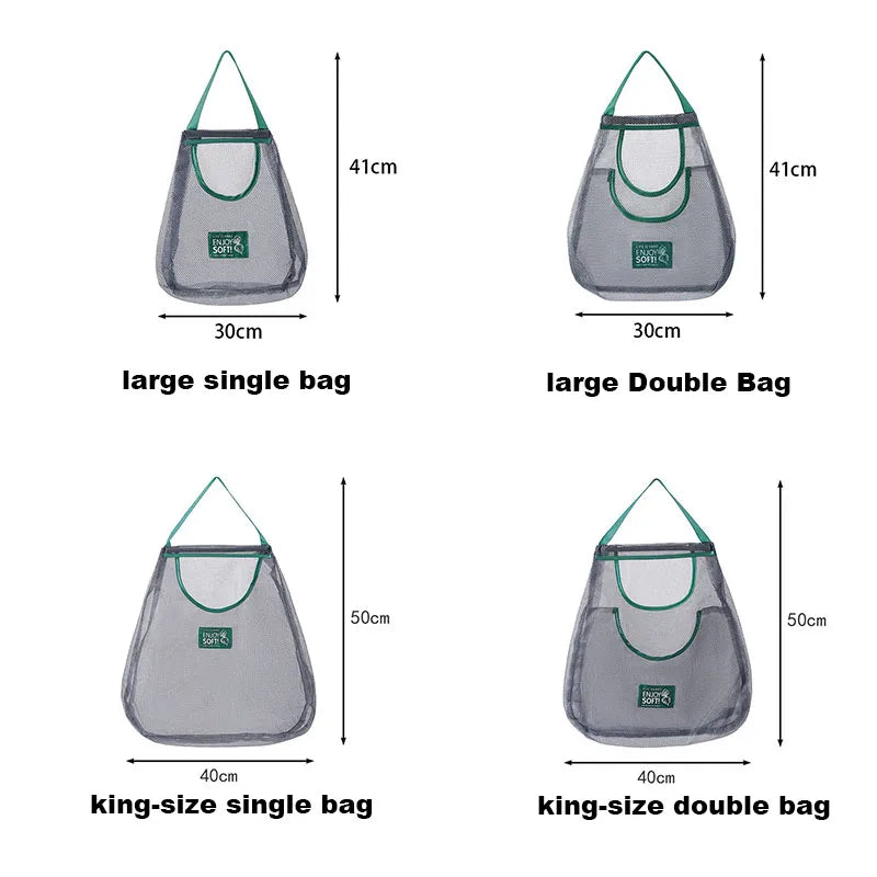 Orchard Hanging Produce Bags | Reusable Mesh Veggie Storage