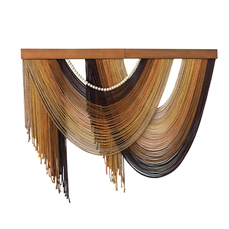 Cascade Macrame Wall Hanging | Large Boho Woven Tapestry 100 × 80 cm