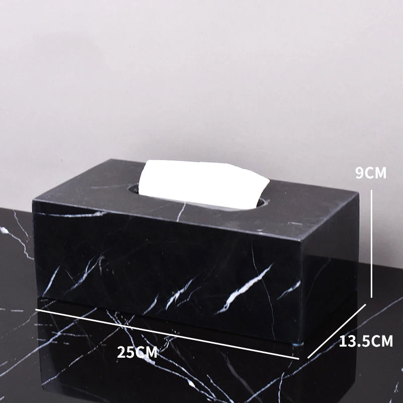 Nero Marble Bathroom Collection | Black Natural Marble Vanity Accessories