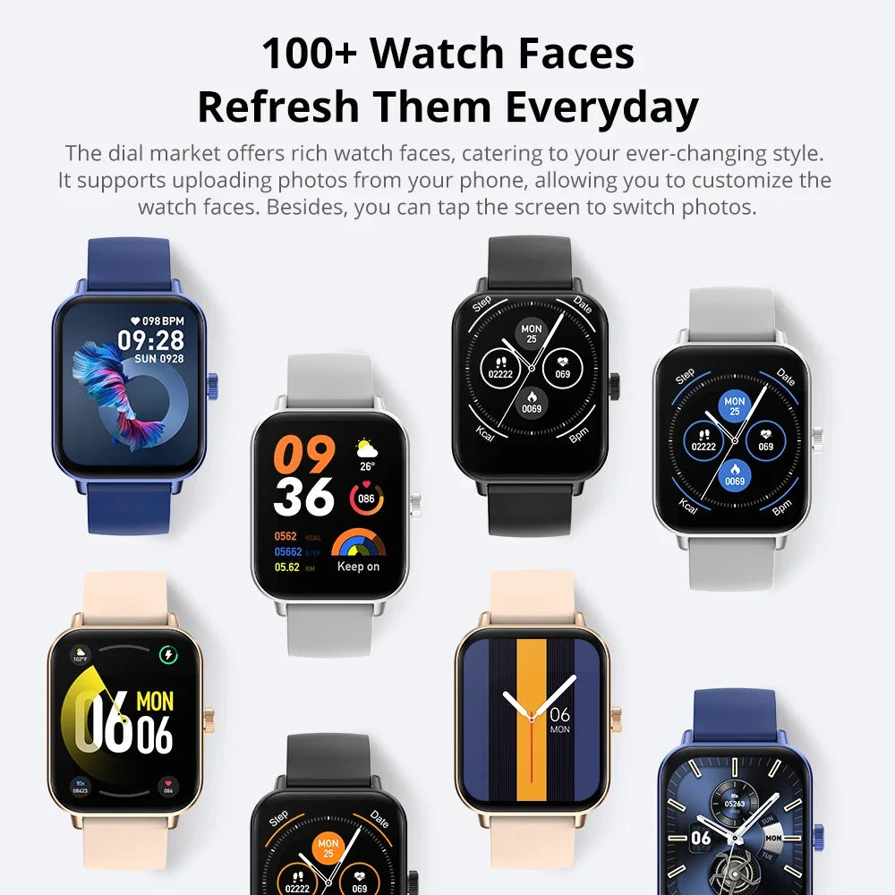 Kinetic Smart Watch | 1.9" Voice Calling Fitness Tracker