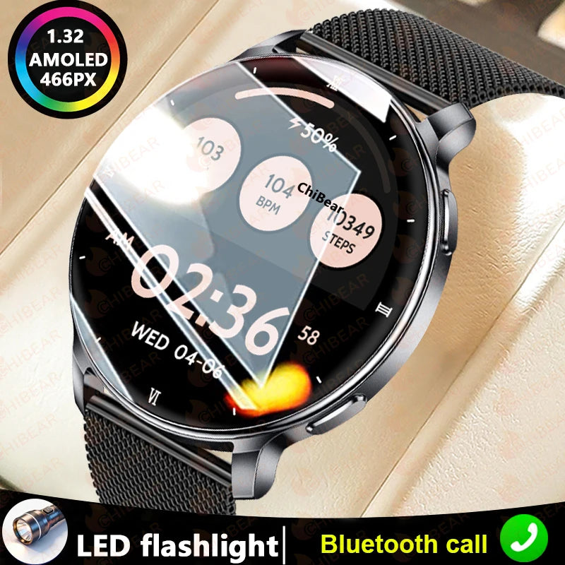 Aura AMOLED Smartwatch | Bluetooth Calling Fitness Watch