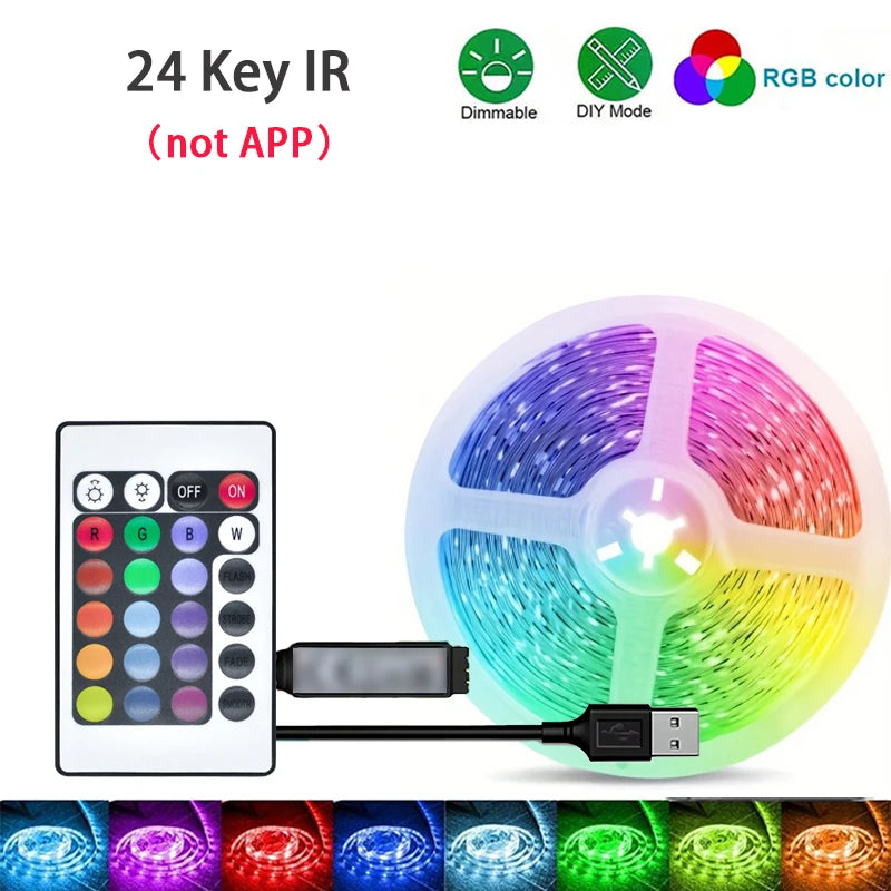 Lagoon RGB Strip Lights | App & Remote LED Tape, 1 to 40m