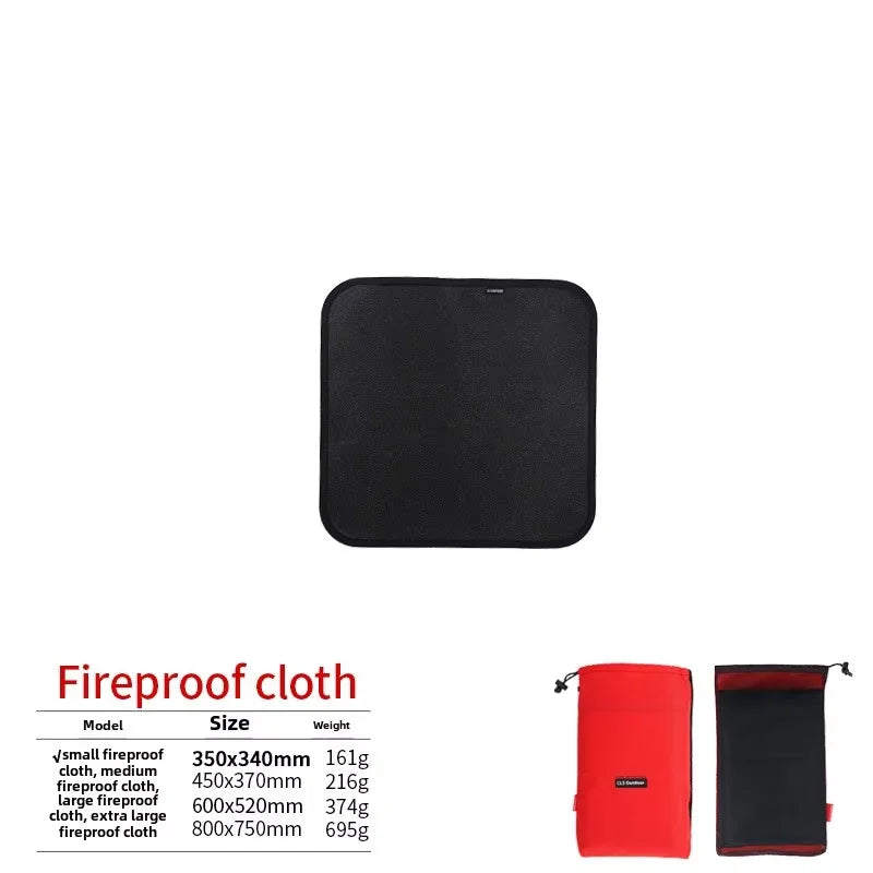 Ember Shield Fire Mat | Fireproof BBQ & Campfire Blanket