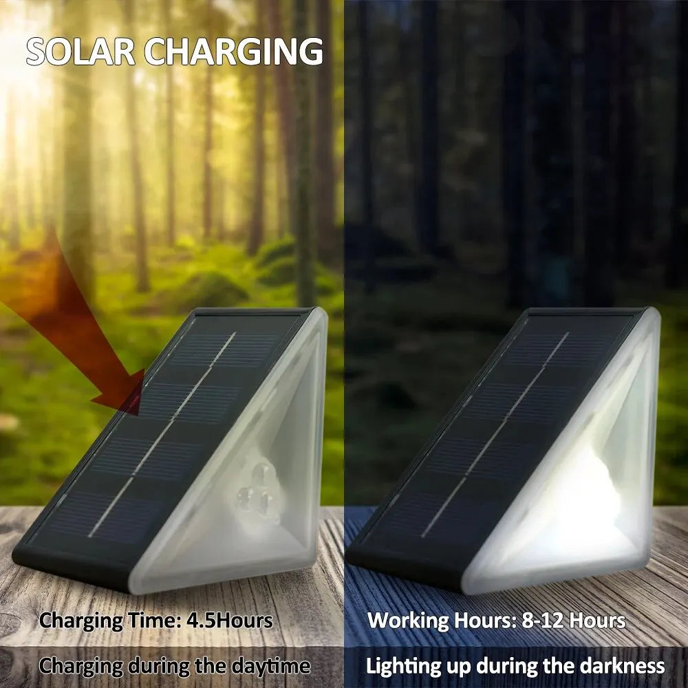 Stepglow Solar Deck Lights | IP67 Triangle Step Lamps