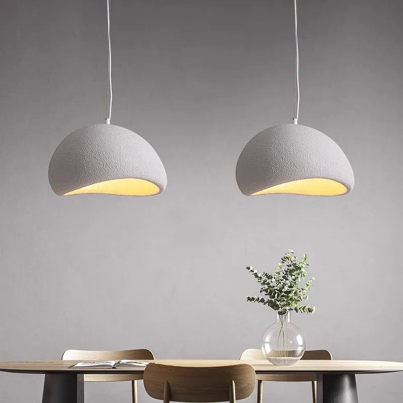 Driftstone Wabi-Sabi Chandelier | Organic Dome Pendant Cluster