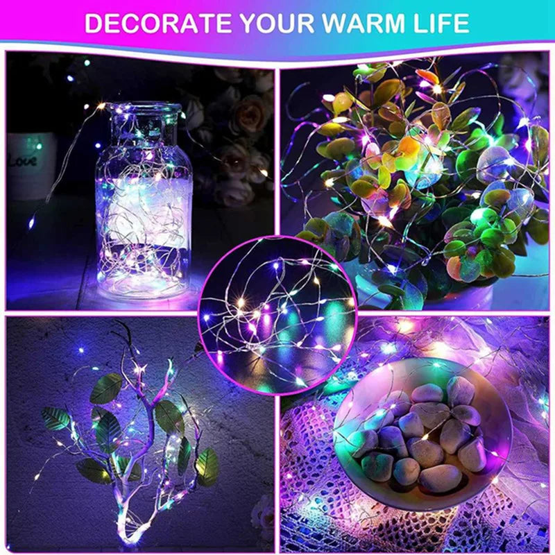 TwinkleWire Fairy Lights | Battery Copper String, 1 to 20m