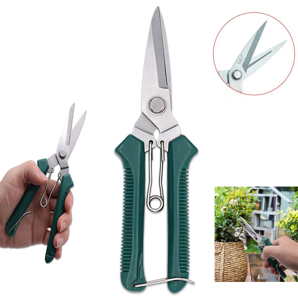 Snip Steel Secateurs | Straight-Head Garden Pruning Shears