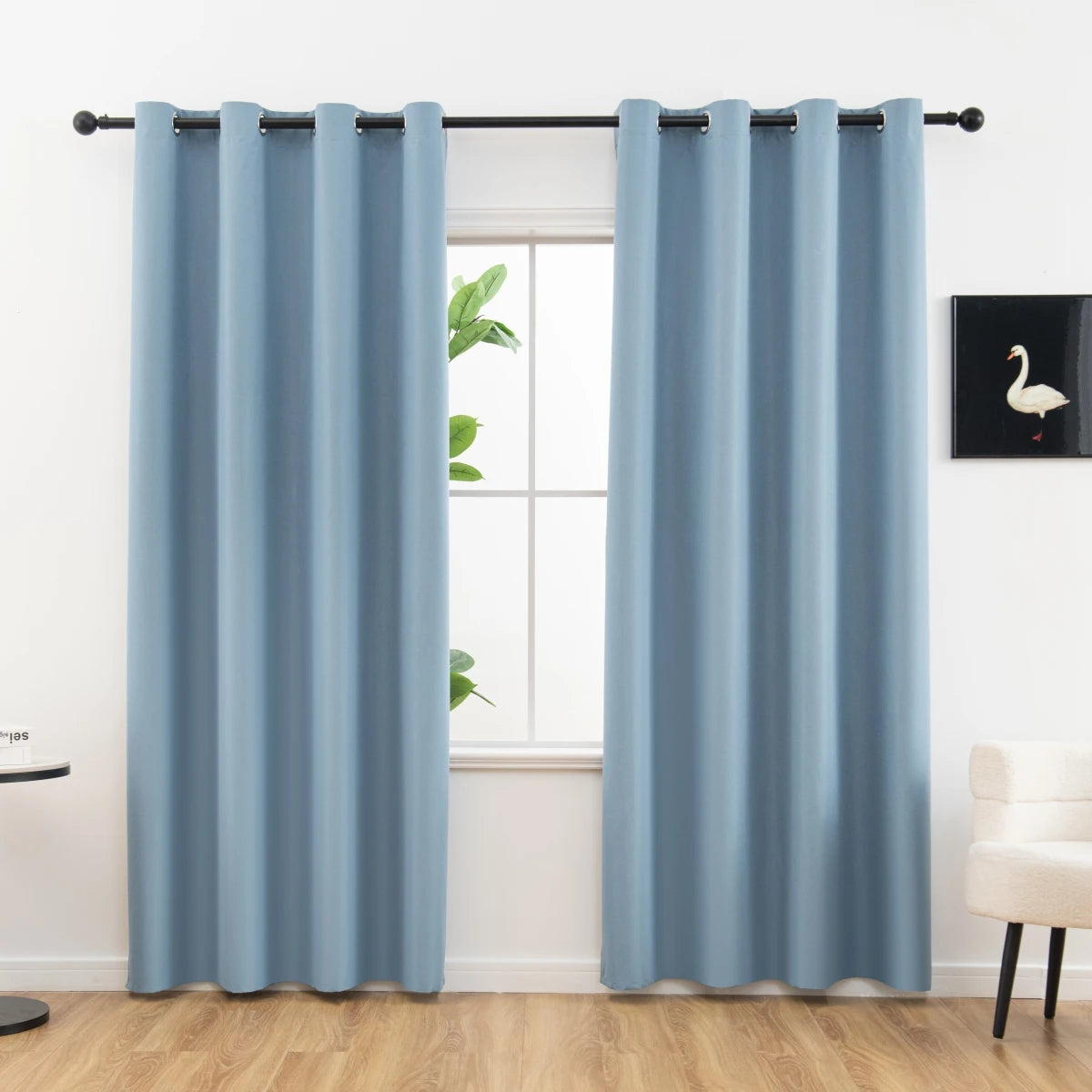 Serene Blackout Curtains | Set of 2 Room Darkening Panels