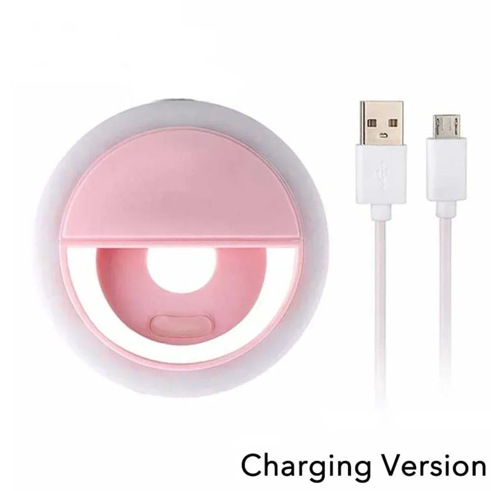 Halo Lens Clip Light | Rechargeable Phone Selfie Ring