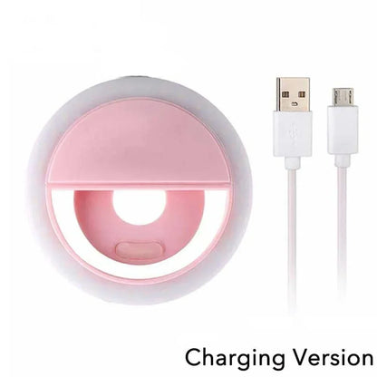 Halo Lens Clip Light | Rechargeable Phone Selfie Ring