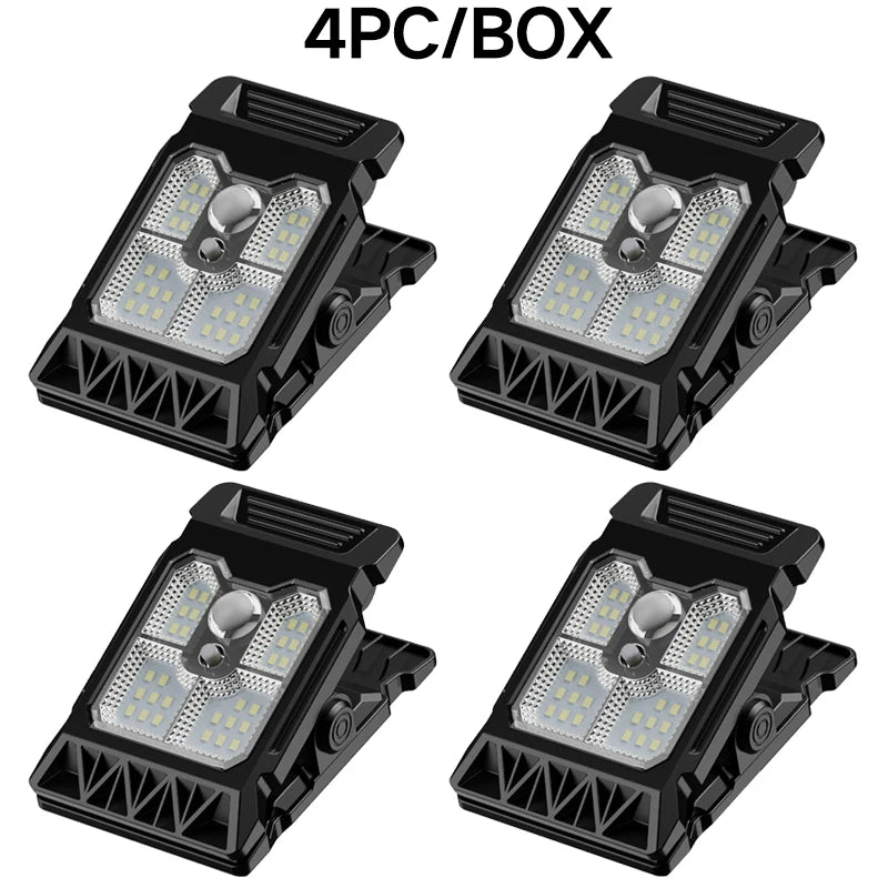 Solstice Solar Clip Lamp | Motion Sensor Garden Wall Light