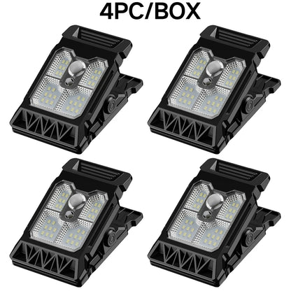 Solstice Solar Clip Lamp | Motion Sensor Garden Wall Light