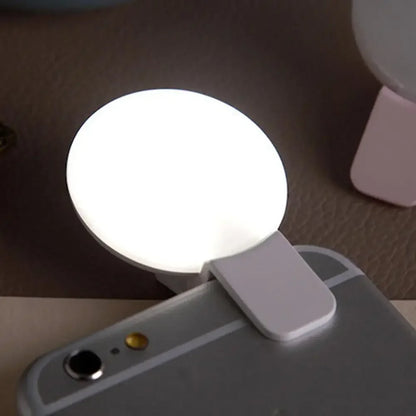 Glow Clip Selfie Ring Light | Rechargeable Phone Light