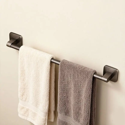 NoDrill Towel Rail | Punch-Free Wall Bar, 30 or 40cm