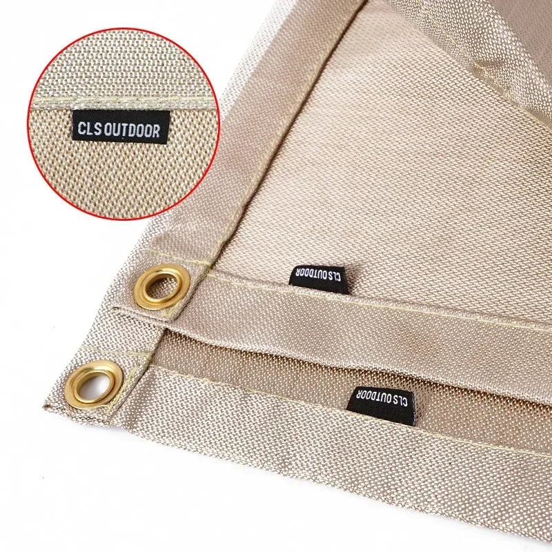 Ember Shield Fire Mat | Fireproof BBQ & Campfire Blanket