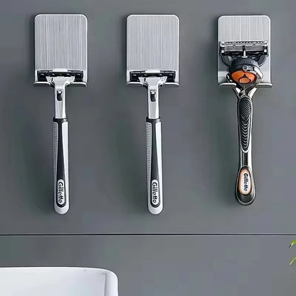 Hang Tidy Razor Holder | Adhesive Shaver Hooks, 2 Pack