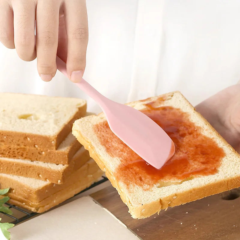 Lily Silicone Spatula | Heat-Resistant Cream & Butter Scraper