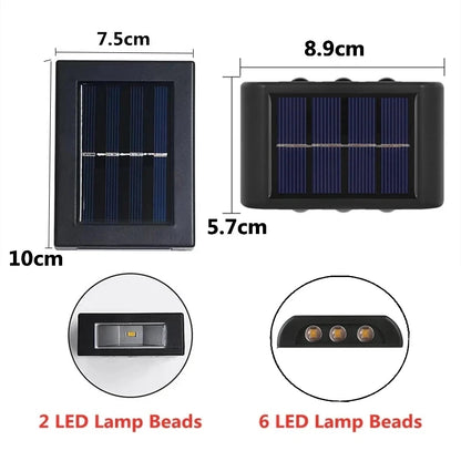 Nightwatch Solar Sensor Light | Waterproof Garden Wall Lamp