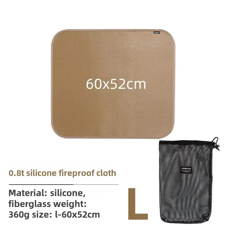 Ember Shield Fire Mat | Fireproof BBQ & Campfire Blanket