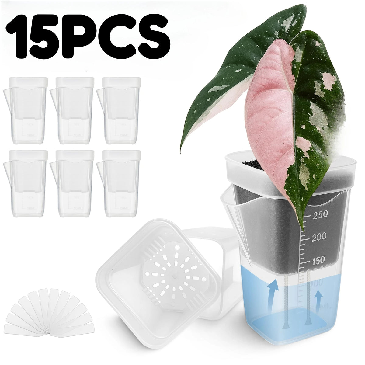 Sprout Start Self-Watering Pots | Mini Seedling Planters