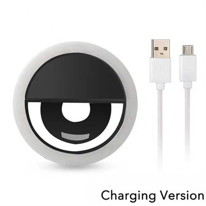 Halo Lens Clip Light | Rechargeable Phone Selfie Ring