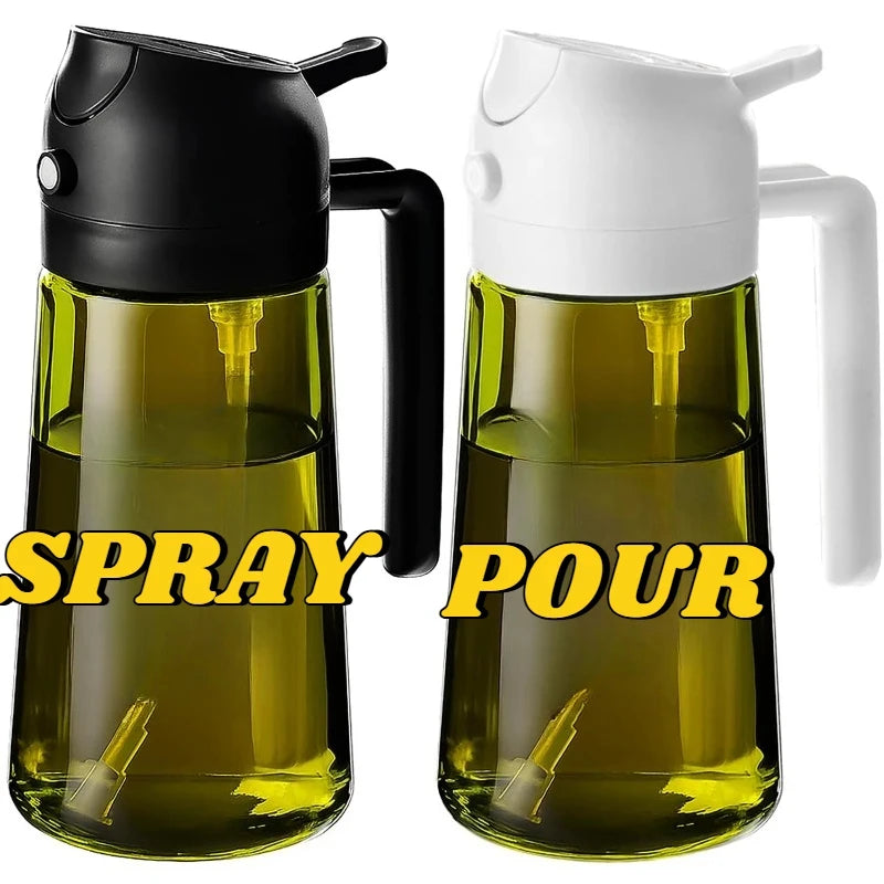 Olive Grove Oil Sprayer | 2-in-1 Spray & Pour Bottle
