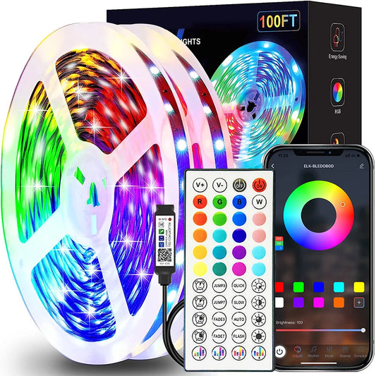 Lagoon RGB Strip Lights | App & Remote LED Tape, 1 to 40m