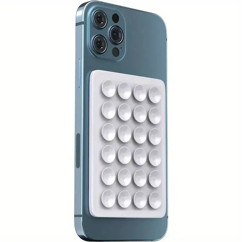 SuctionSquare Phone Holder | Silicone Suction Cup Mount
